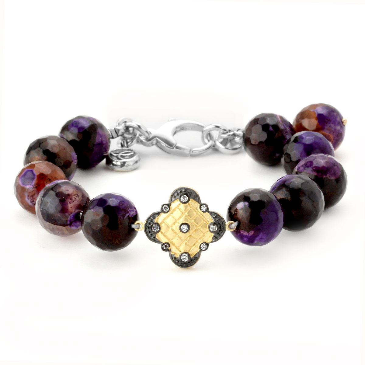 Lollies Purple Agate Bracelet 344485