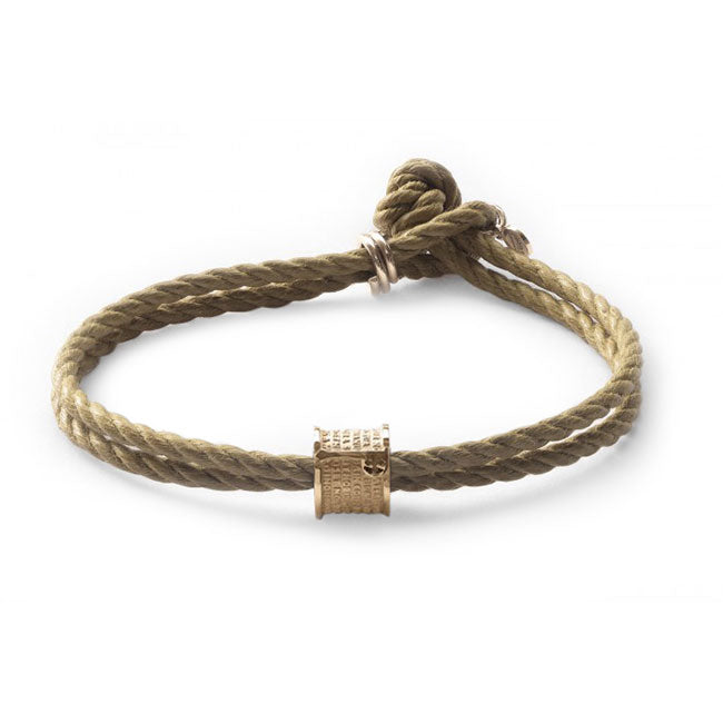 Our Father Gold Plated Cotton Bracelet-610-675