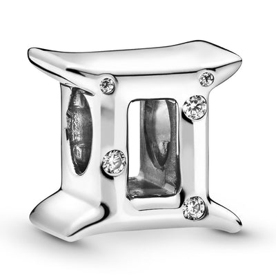 Sparkling Gemini Zodiac Charm