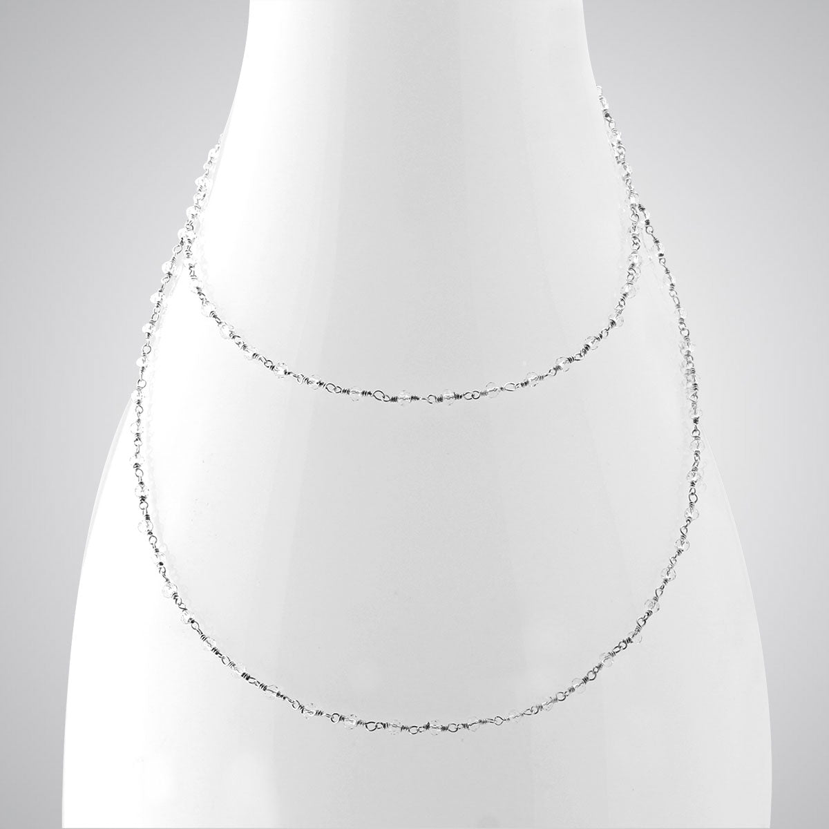 Clear Quartz Single Necklace