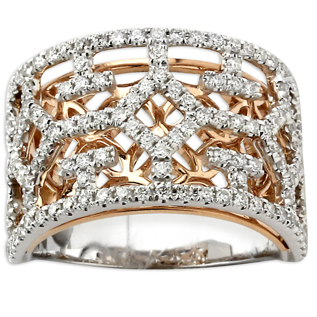 Diamond Cut-out Ring
