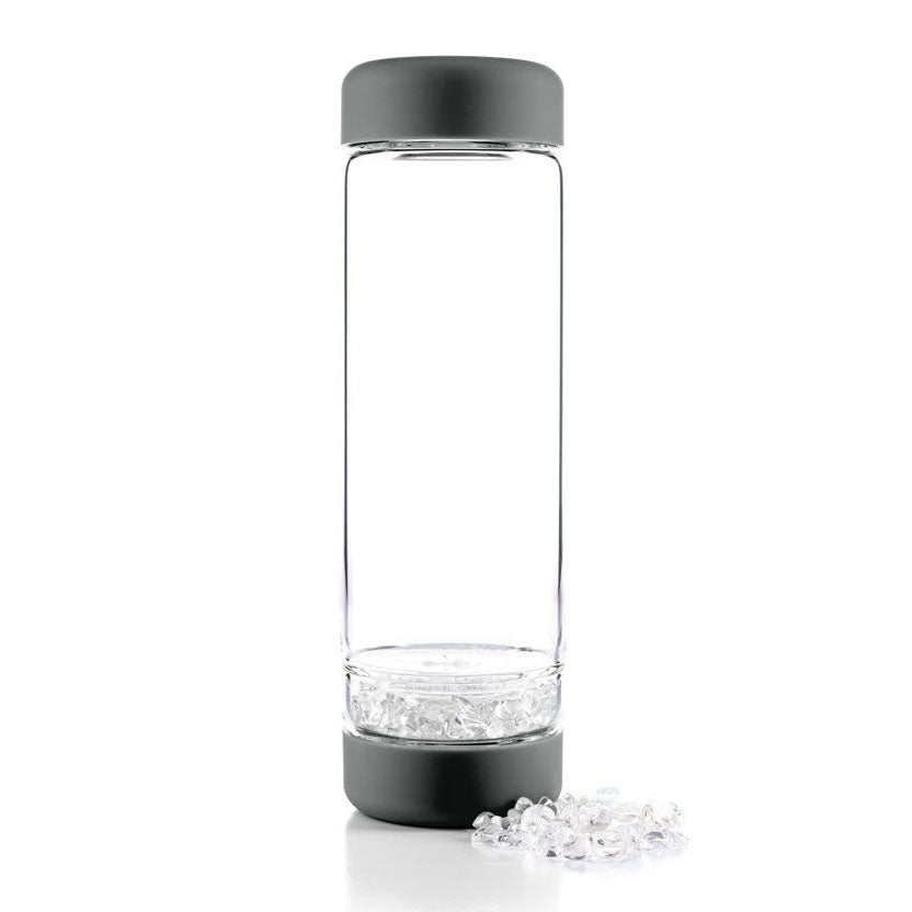 INU Crystal Lava Grey Water Bottle