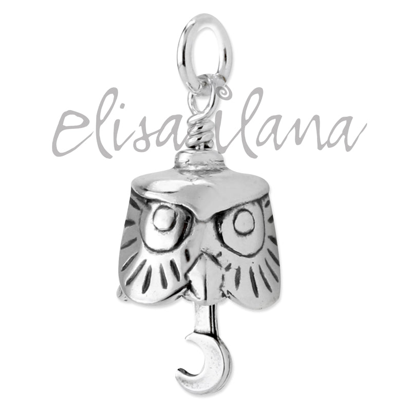 Mini Owl Bell Pendant 346637