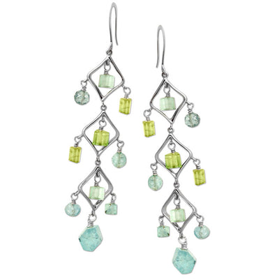 Aquamarine Earrings-335958
