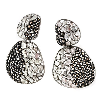Raw Diamond Earrings-341250