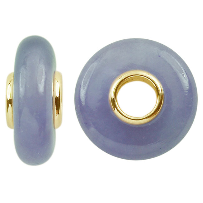 Storywheels Dyed Lavender Jade 14K Wheel-291637