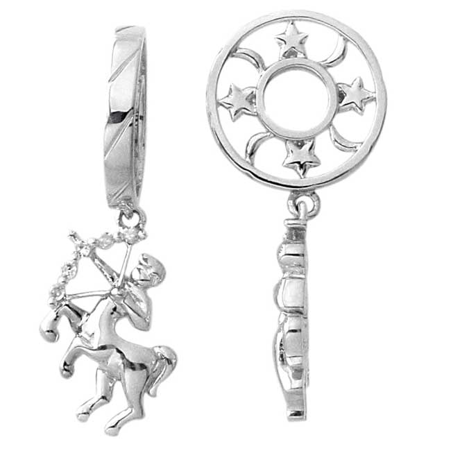Storywheels SAGITTARIUS Dangle with Diamond Sterling Wheel ONLY 3 AVAILABLE!-336826