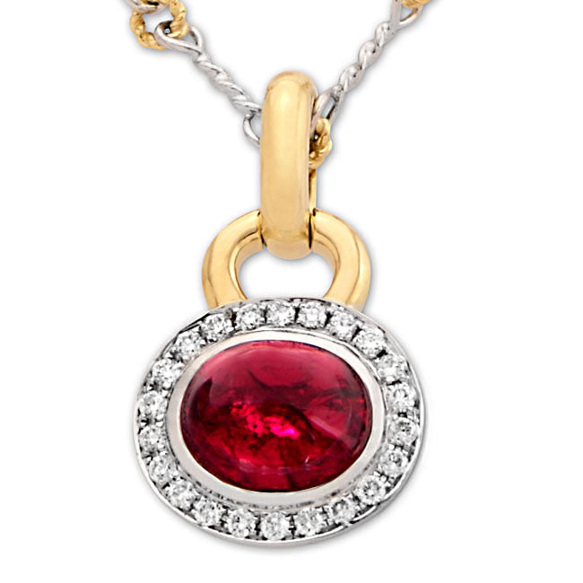 Red Spinel Necklace 324243
