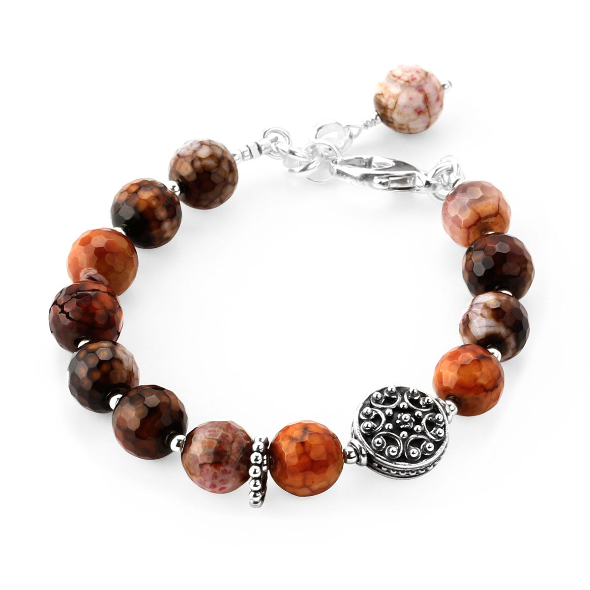 Lollies Red Agate Bracelet 348694
