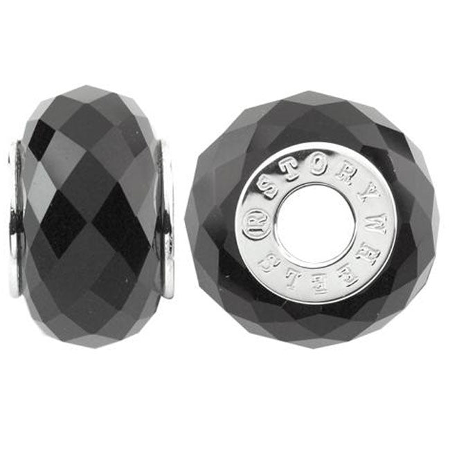 Storywheels Faceted Onyx Sterling Silver Wheel ONLY 2 AVAILABLE!-333785