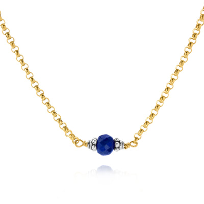 Lapis Petite Necklace