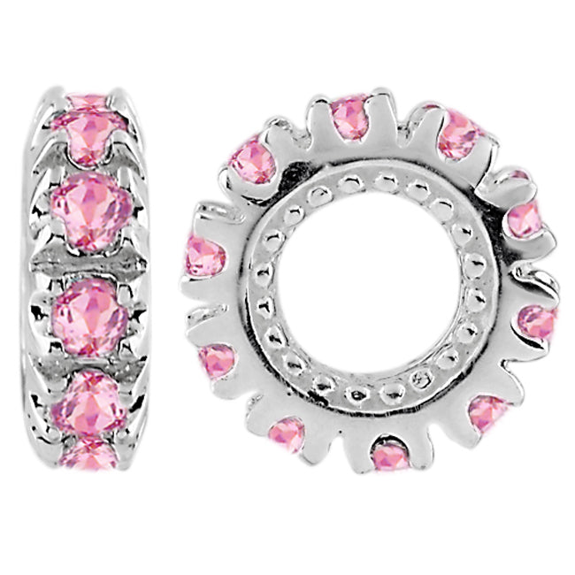 Storywheels Pink Sapphire 14K White Gold Wheel ONLY 2 LEFT! 316187