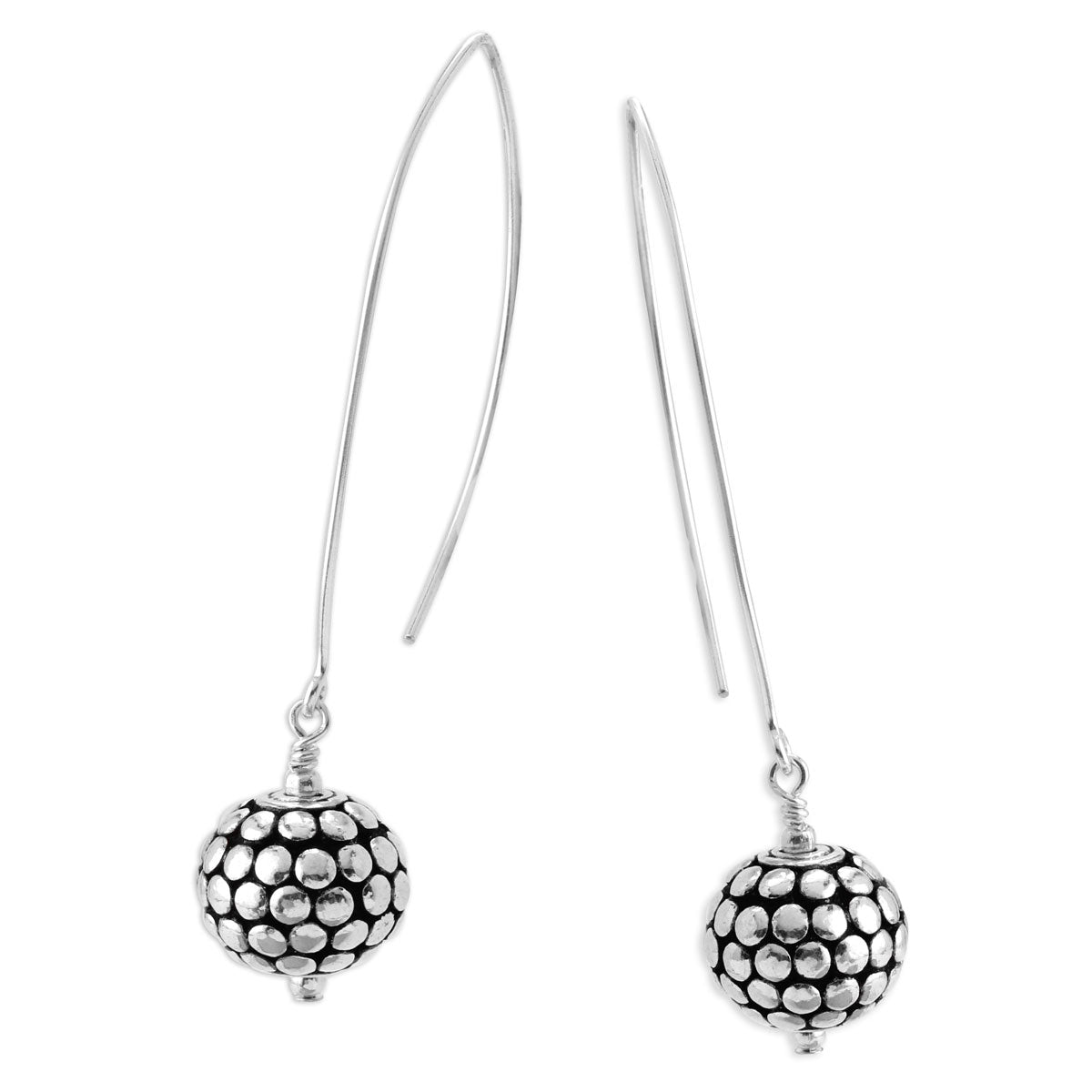 Sterling Silver Earrings-341918