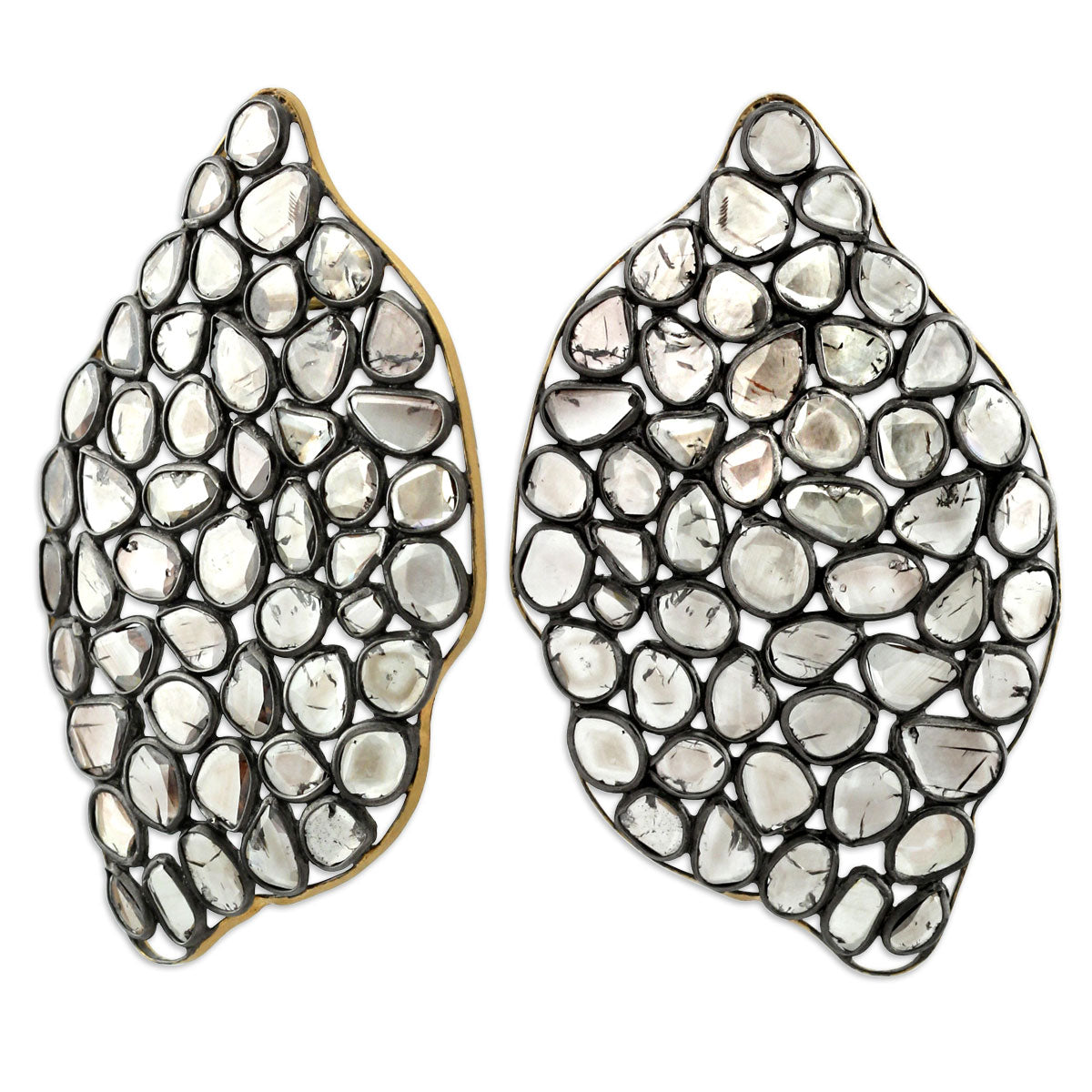 Raw Diamond Earrings-340054