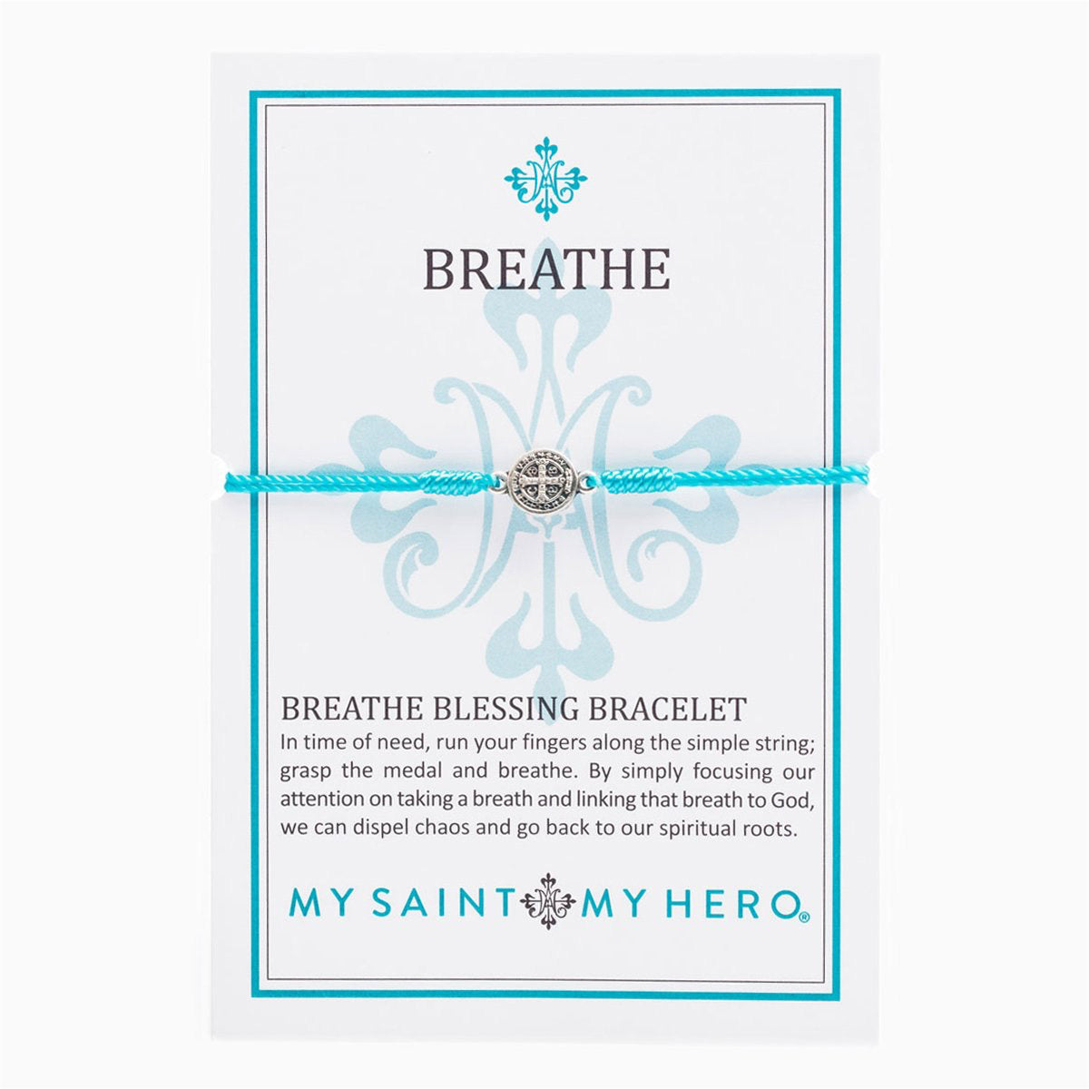 Turquoise Breathe Blessing Bracelet