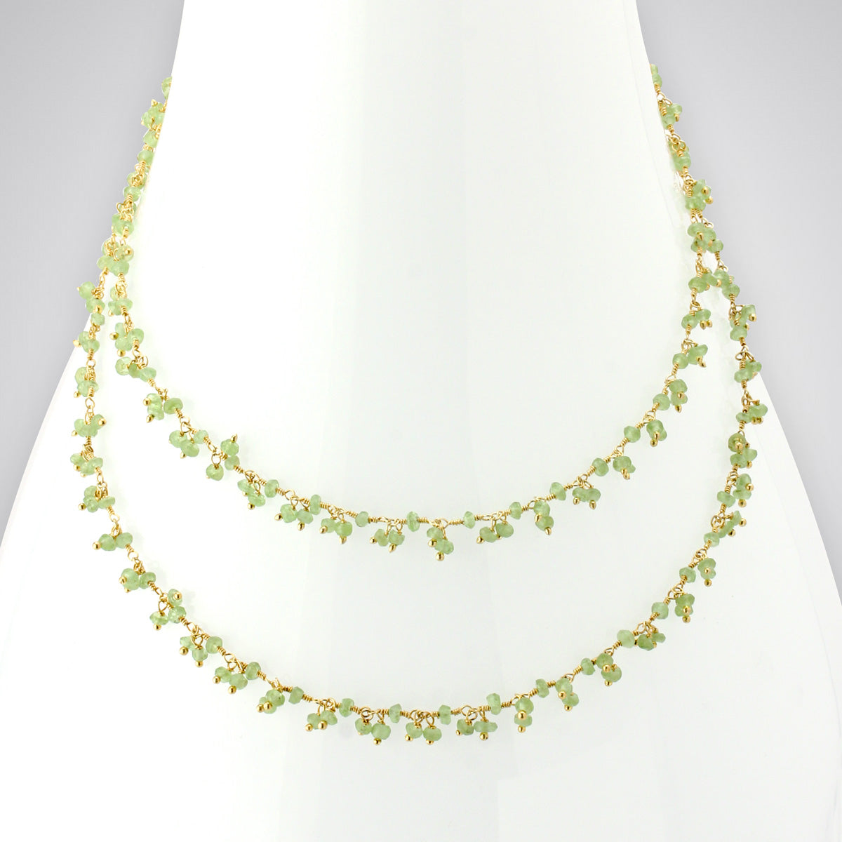 Peridot II 14KTGF Necklace