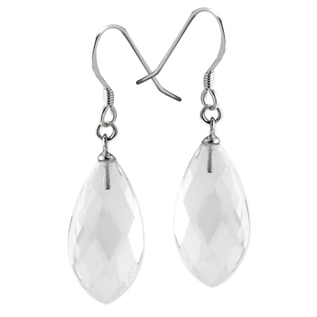 Clear Crystal Earrings-343044