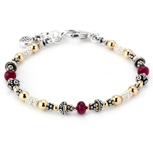 Ruby Birthstone Bracelet 341955