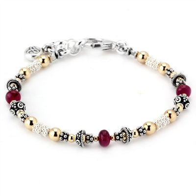 Ruby Birthstone Bracelet 341955