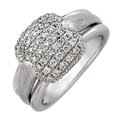 Pavé Set Diamond Ring-324175