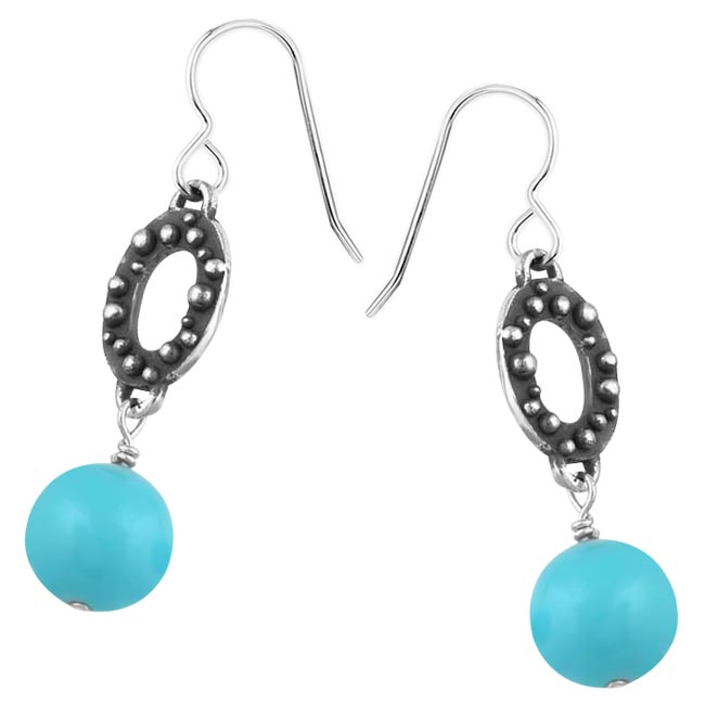 Turquoise Earrings-271509