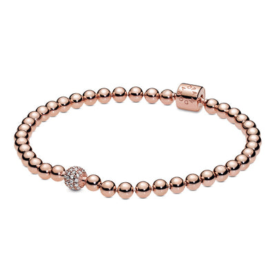 Pandora Beads & Pavé Bracelet