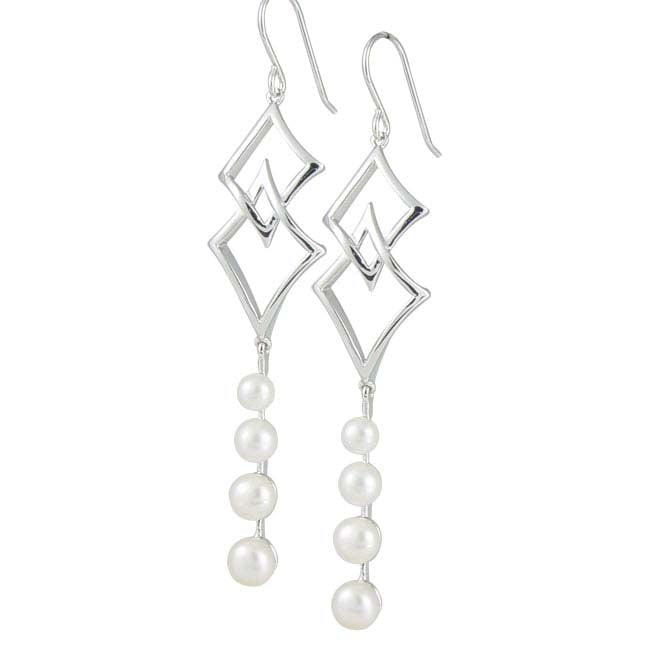 Decorative Pearl Earrings-220149