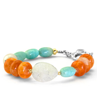 Impressionist Collection Druzy & Carnelian Bracelet