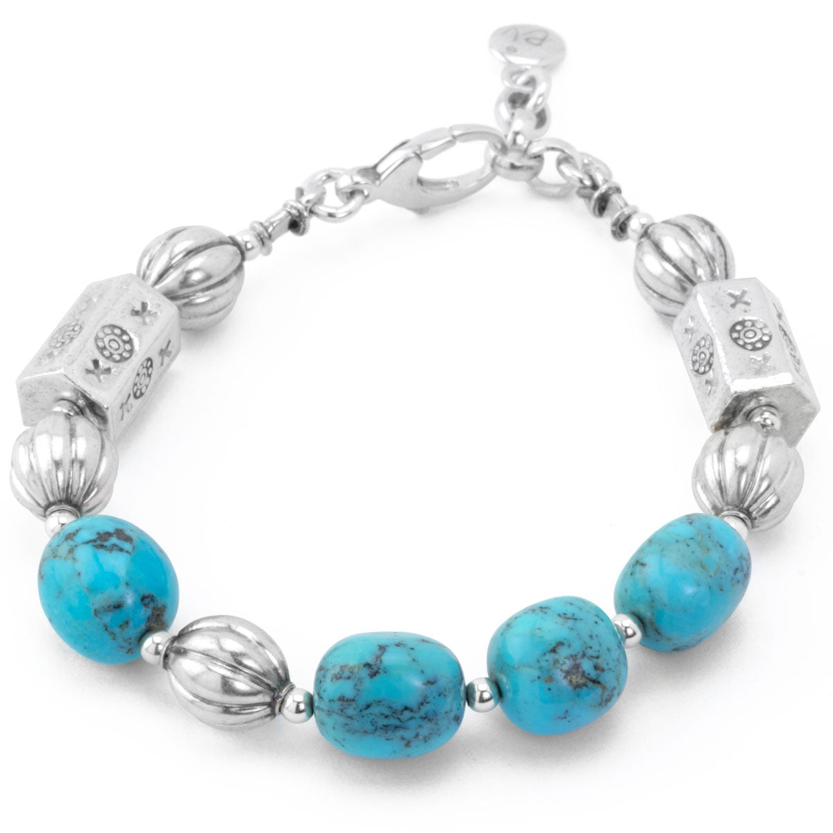 The Goddess Collection Turquoise Nugget Bracelet
