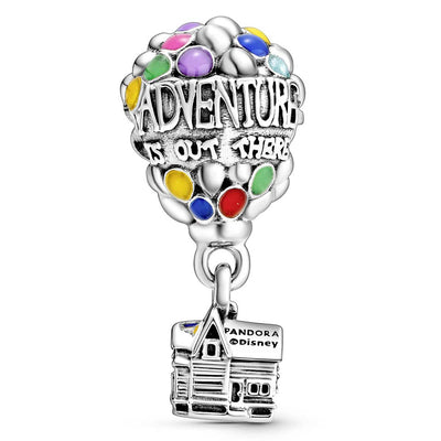 Pandora Disney UP House & Balloons Dangle Charm