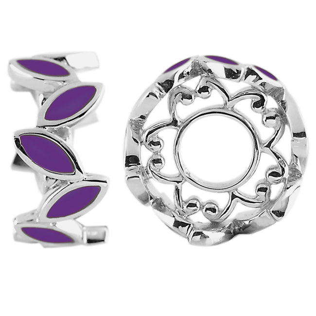 Storywheels Purple Leaves Charm Wheel-344519