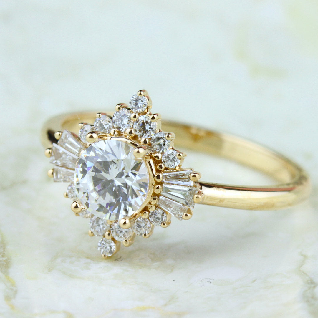 Parade 18KY Lumiere Diamond Bridal Ring