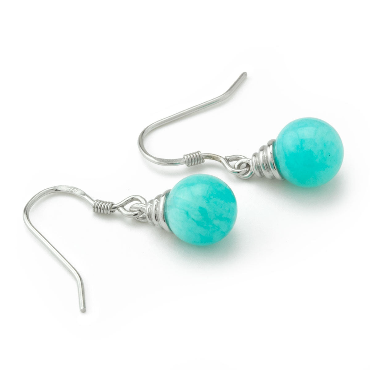 Small Amazonite Earrings-645-660