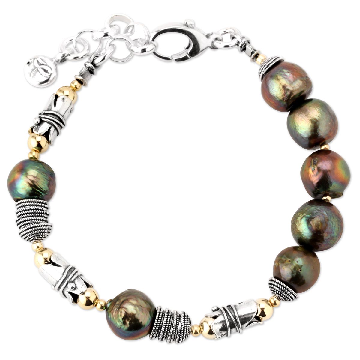 Green Pearl Bracelet-343146