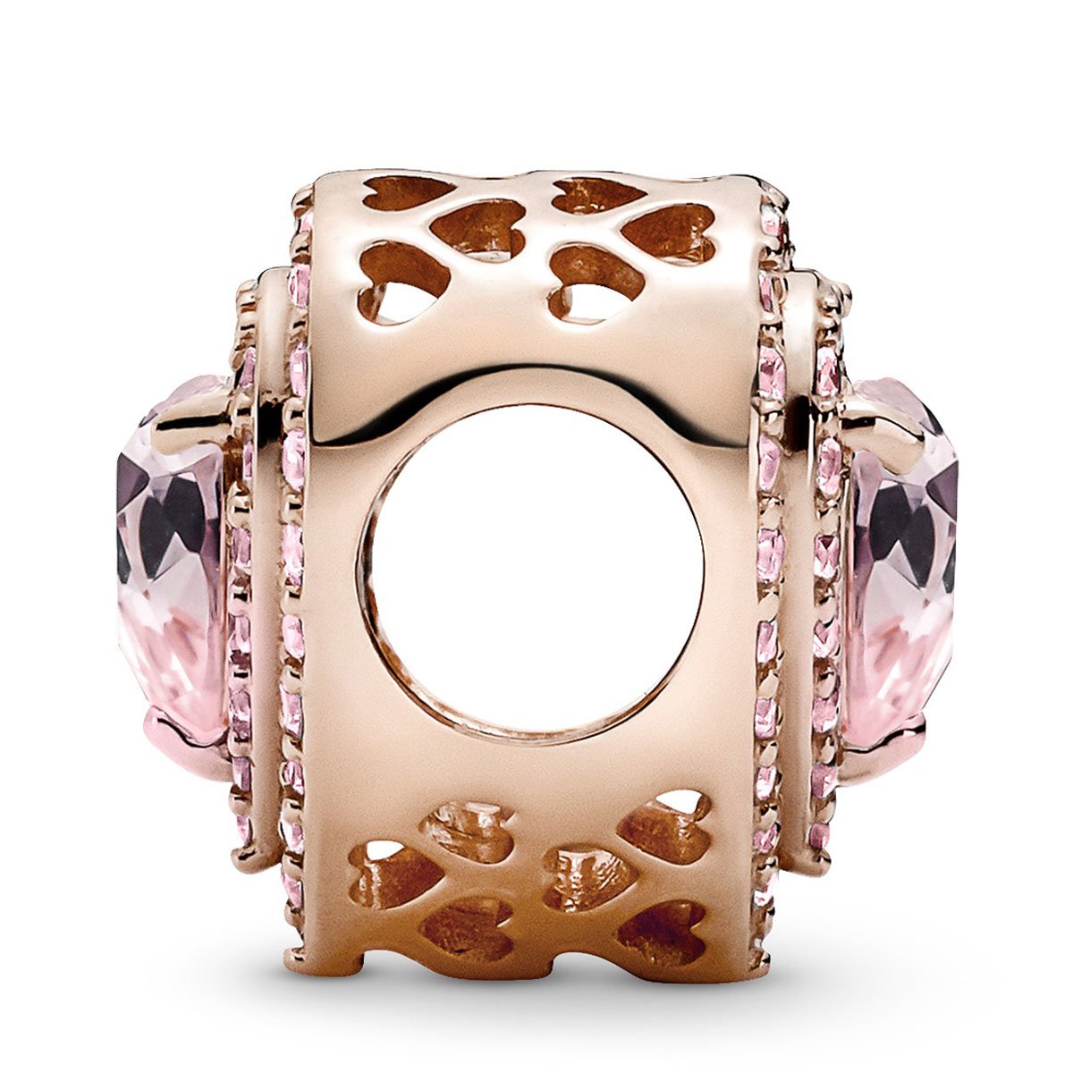 Pandora Sparkling Levelled Heart Charm