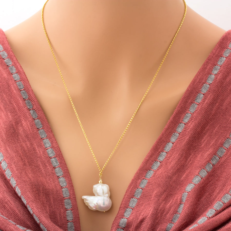 Baroque Pearl Necklace