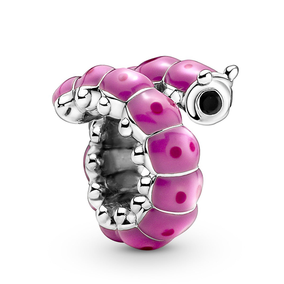 Pandora Cute Curled Caterpillar Charm