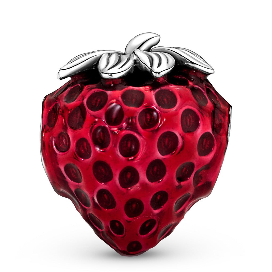 Pandora Seeded Strawberry Fruit Charm