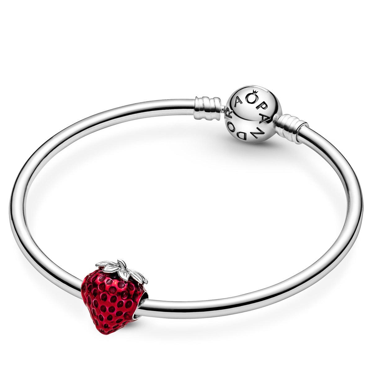 Pandora Seeded Strawberry Fruit Charm