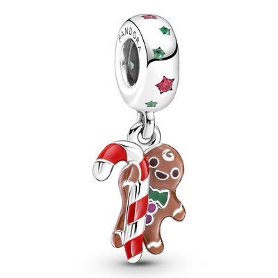 Pandora Gingerbread Man Dangle Charm