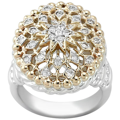 Filigree Diamond Ring-130-193