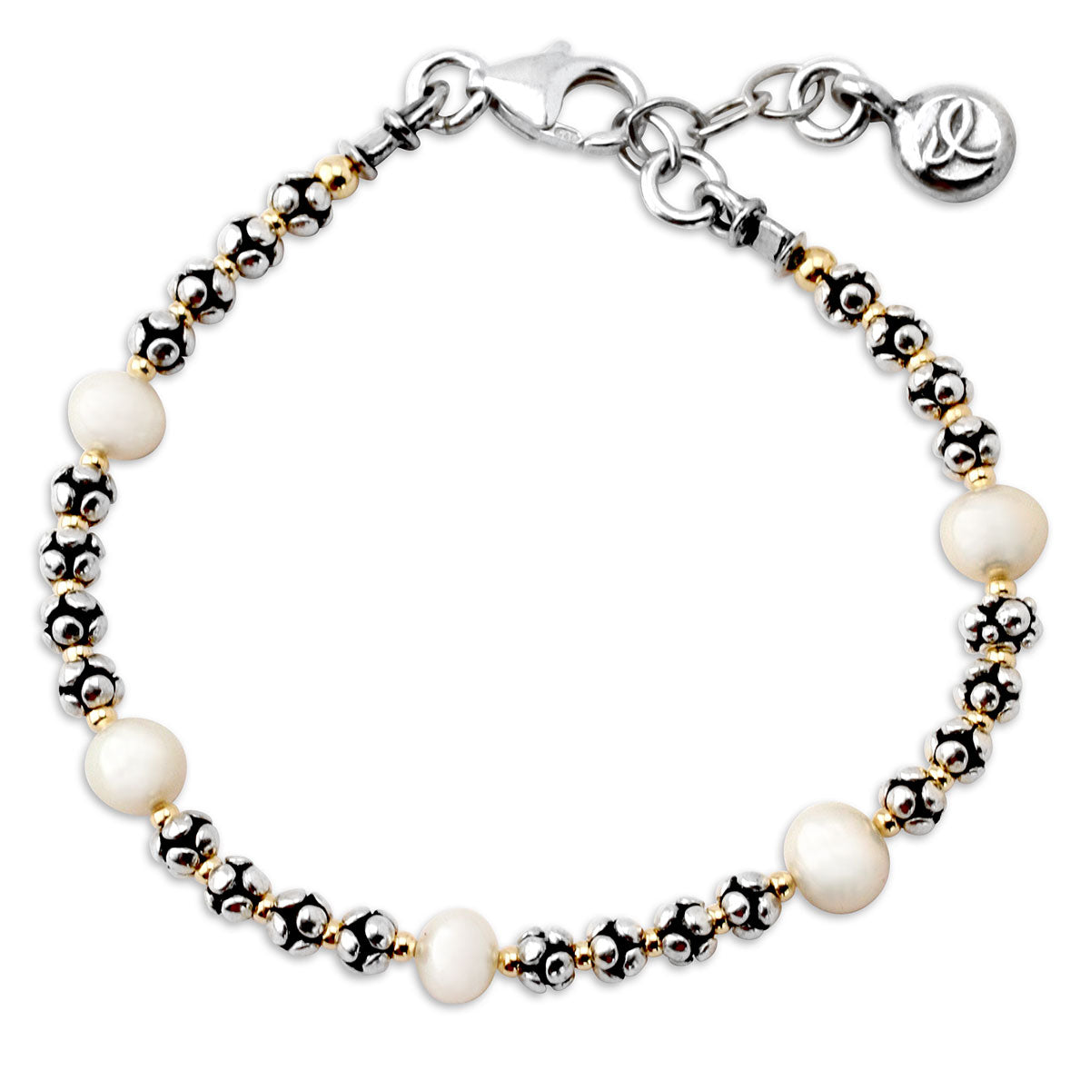 Pearl & SS Bracelet