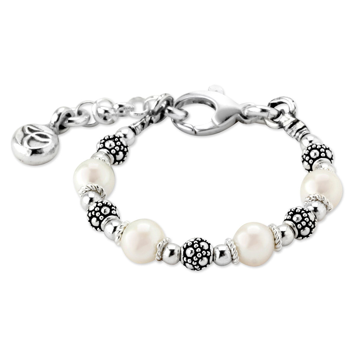 White Pearl Baby Bracelet