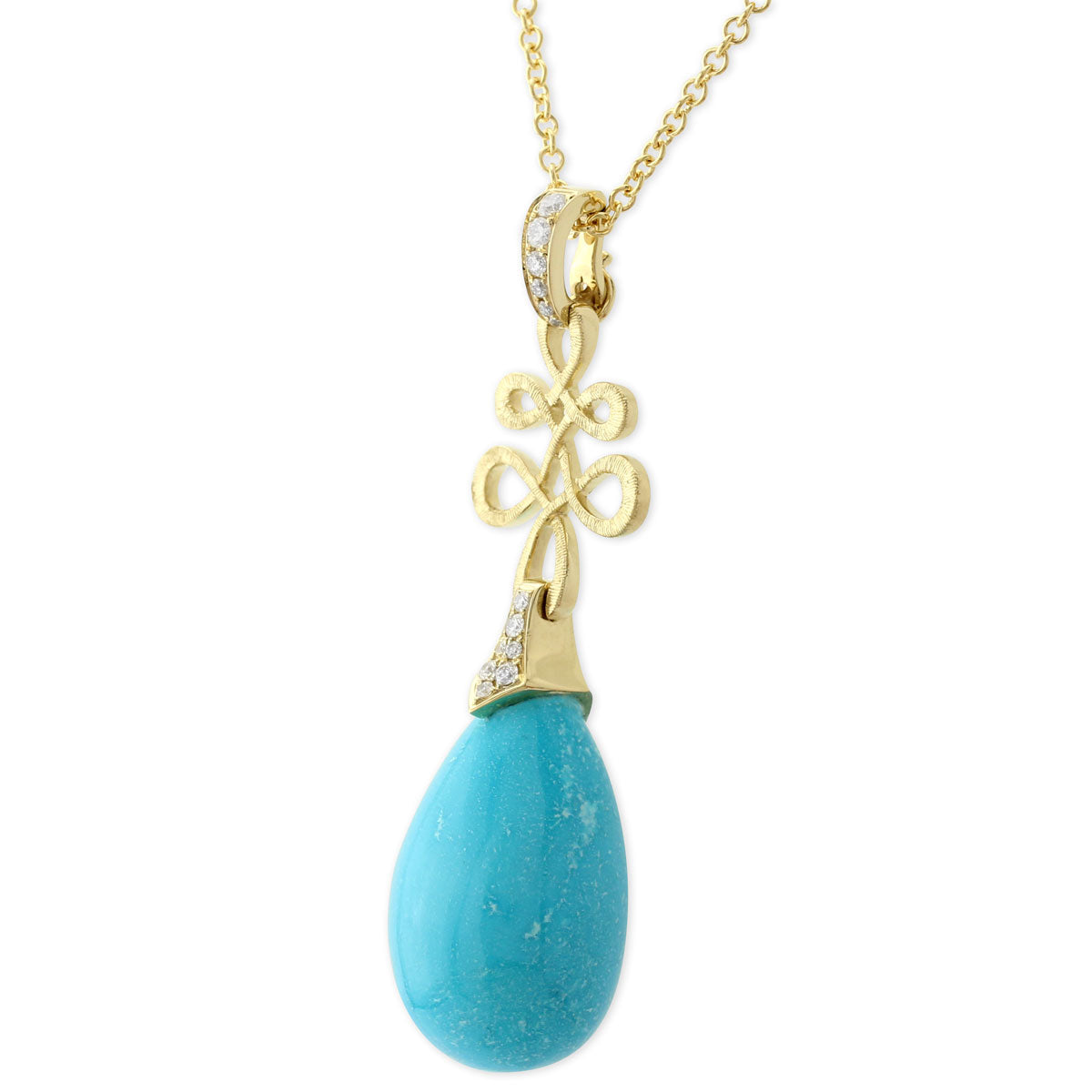 Turquoise Eloise Necklace-341256