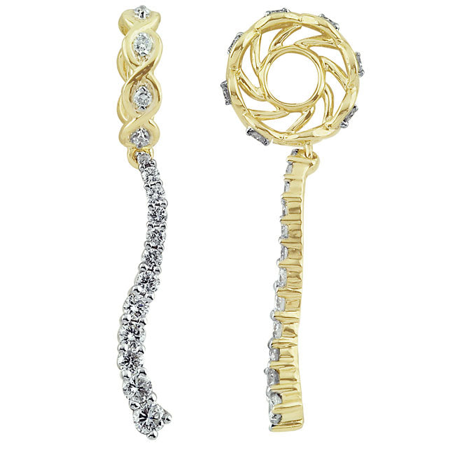 Storywheels Diamond Journey Dangle 14K Gold Wheel ONLY 2 AVAILABLE!-285520