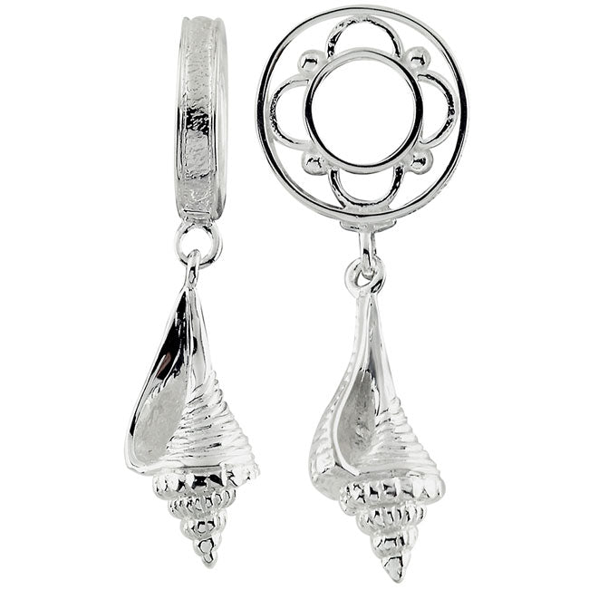 Storywheels Conch Shell Dangle 14K White Gold Wheel ONLY 1 AVAILABLE!-271189