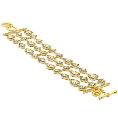 Freida Rothman Lattice Motif Multi Splice Bracelet -ONLY 1 LEFT!