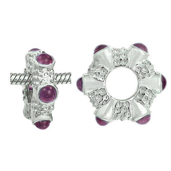 Storywheels Rhodolite Garnet 14K White Gold Wheel ONLY 5 AVAILABLE!-274944
