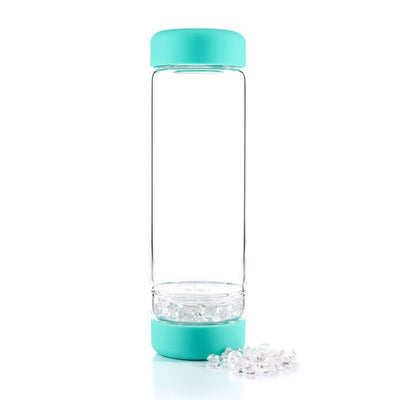 INU Crystal Ocean Blue Water Bottle