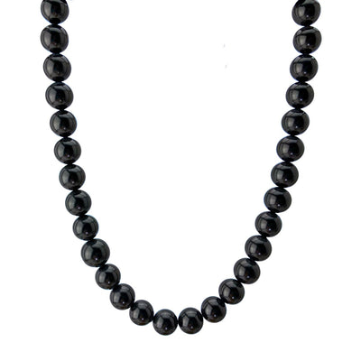 Black Shell Pearl Necklace